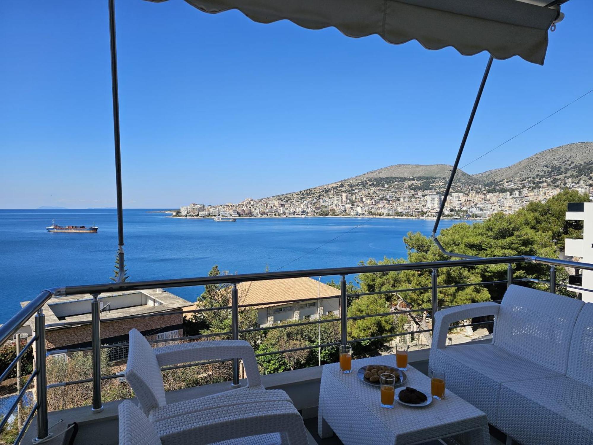Sunset Tarraces Apartment Sarande Exterior photo