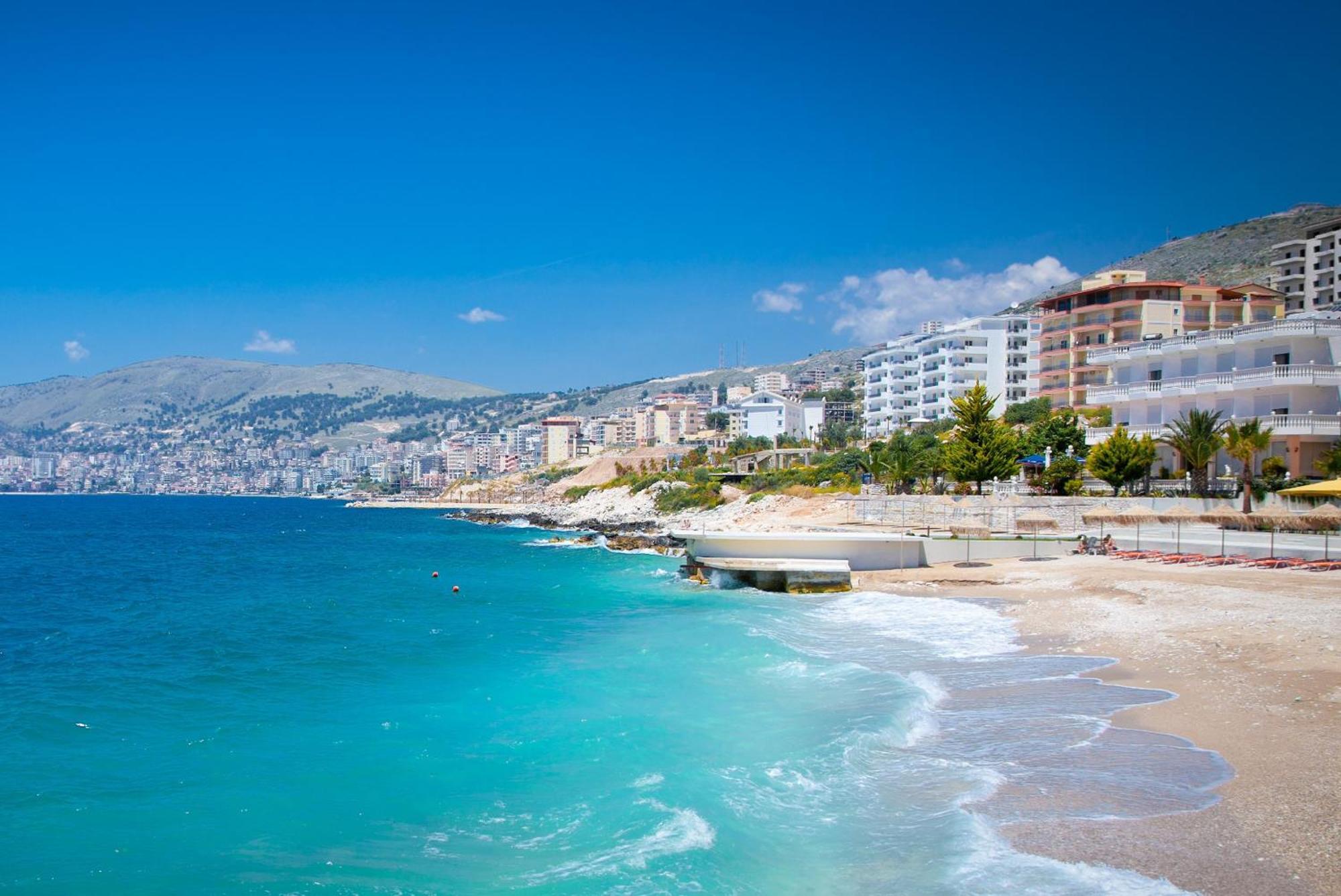 Sunset Tarraces Apartment Sarande Exterior photo